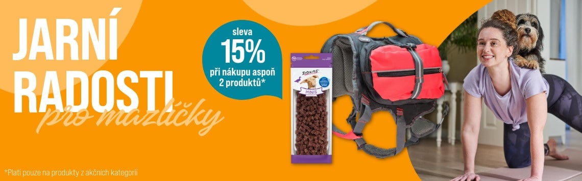 15% jarní sleva