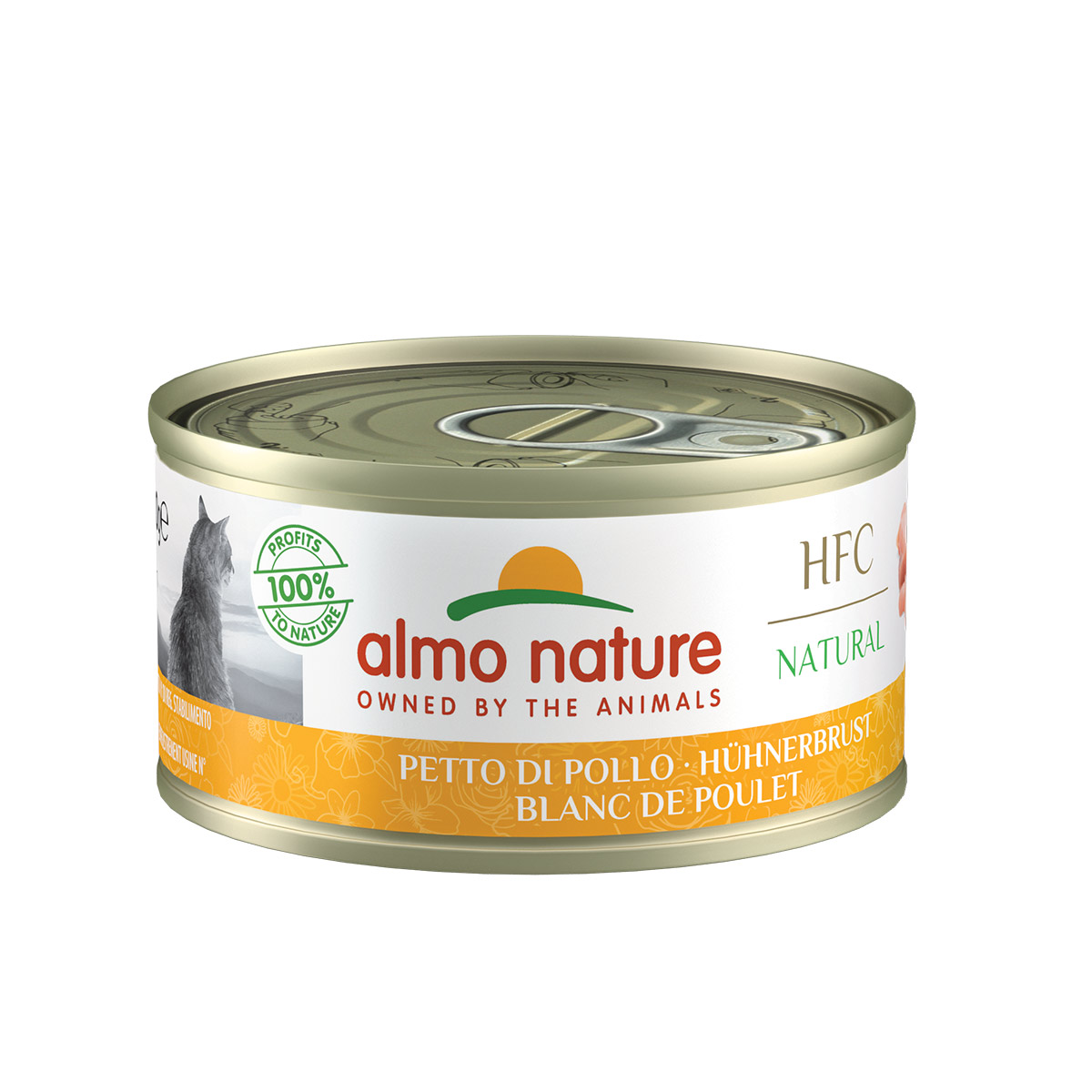 Almo Nature HFC Natural Megapack kuřecí prsa, 6 × 70 g