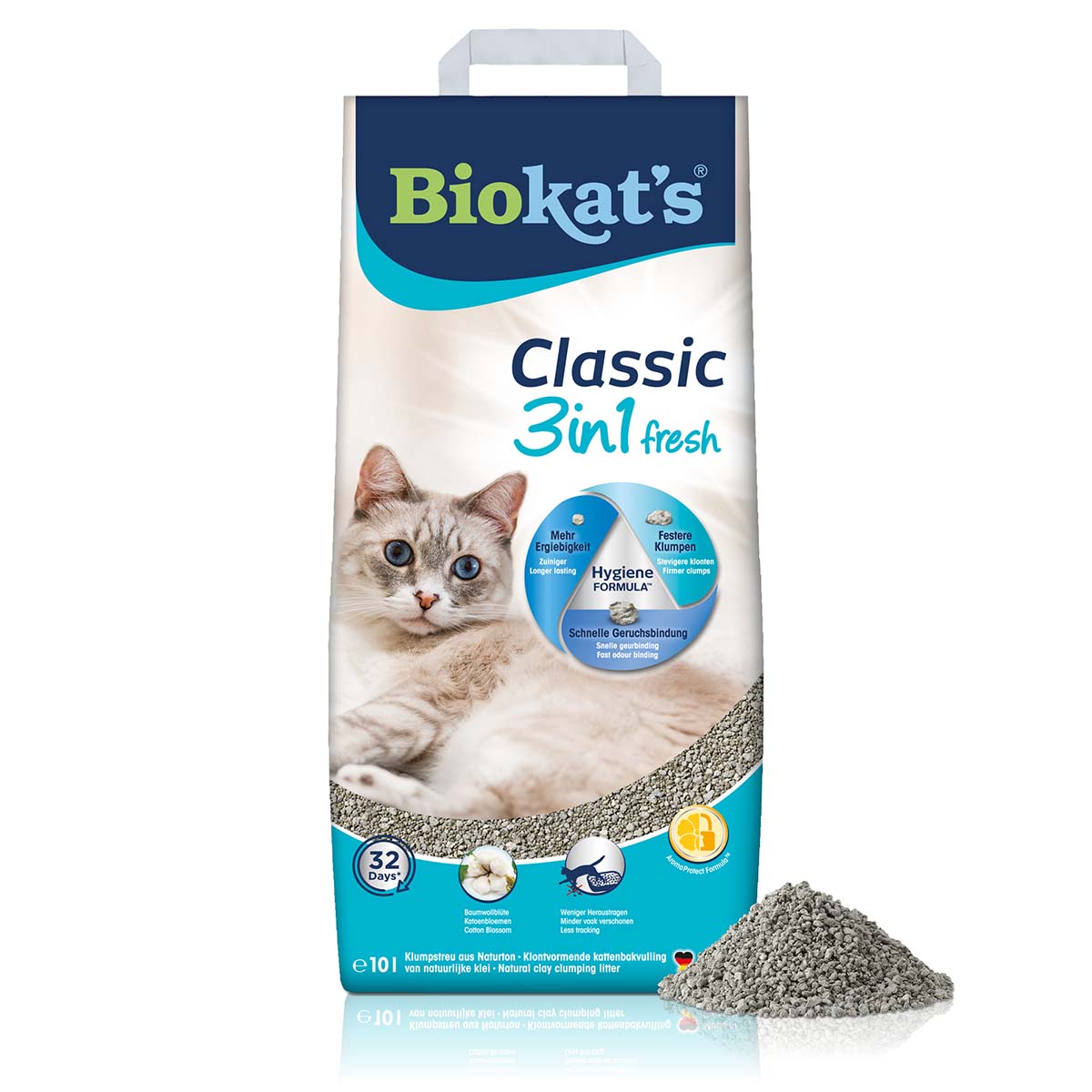 Biokat’s Classic Fresh 3in1 Cotton Blossom Papier