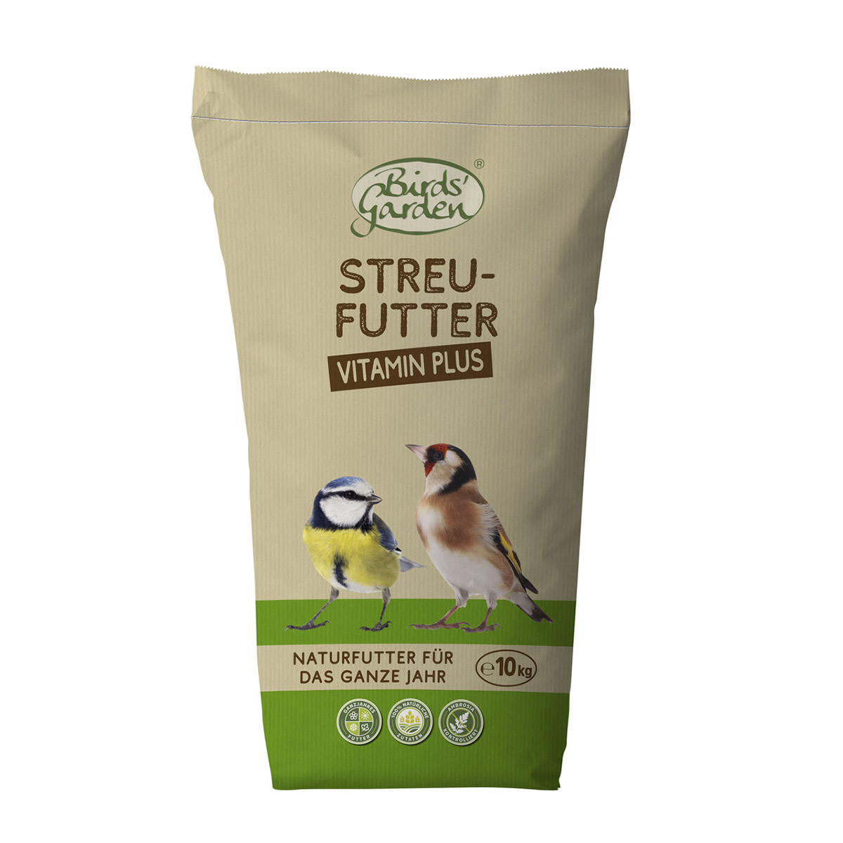 Birds Garden Streufutter Vitamin Plus, 10 kg