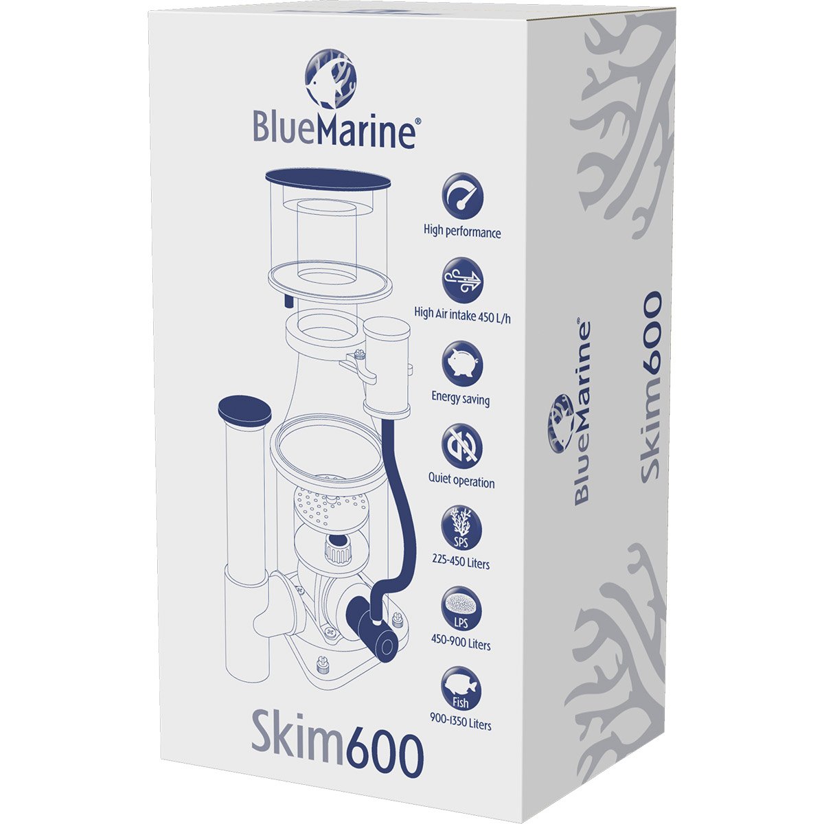 Blue Marine modrý mořský skimmer od