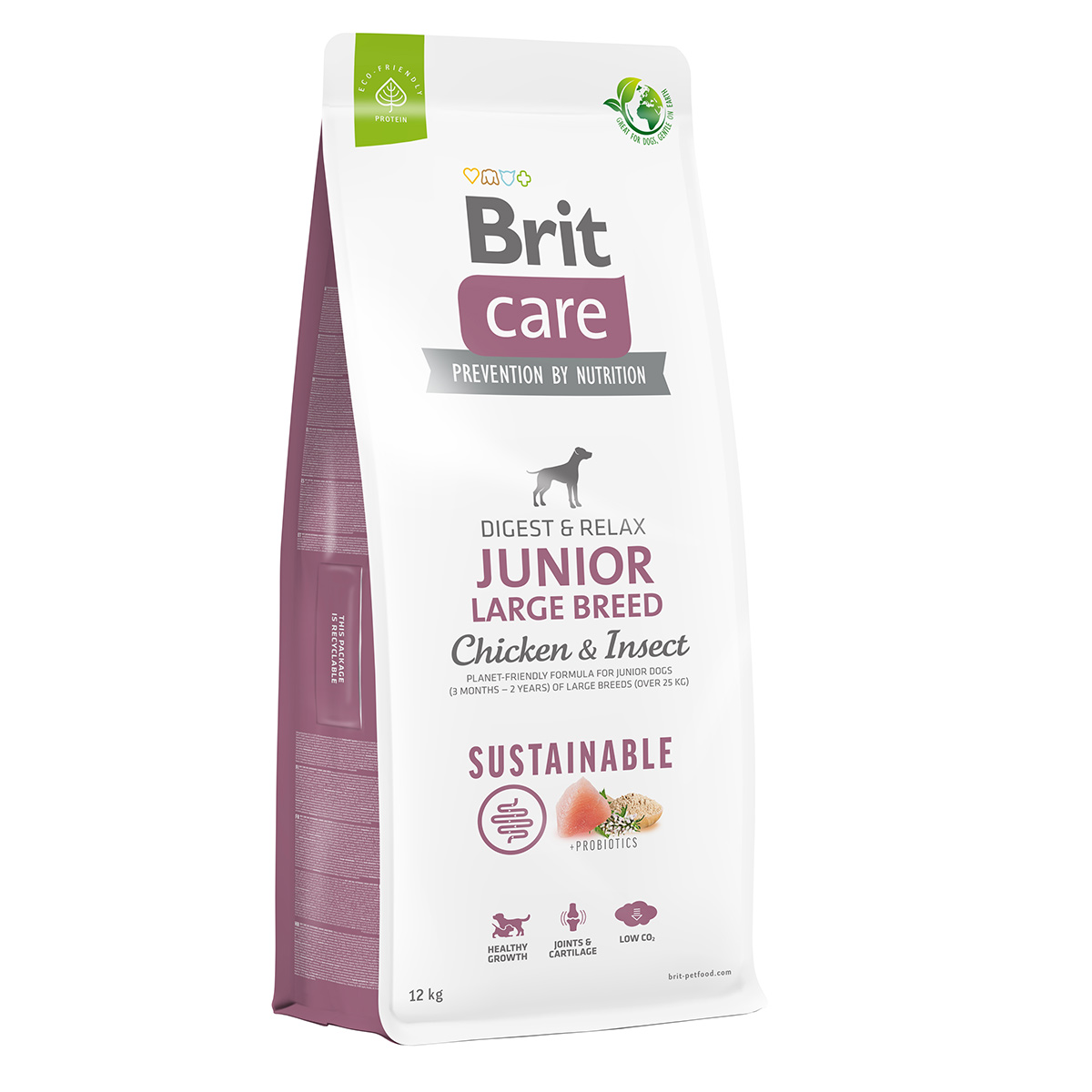 Brit Care Dog Sustainable Junior Large Breed, 12 kg