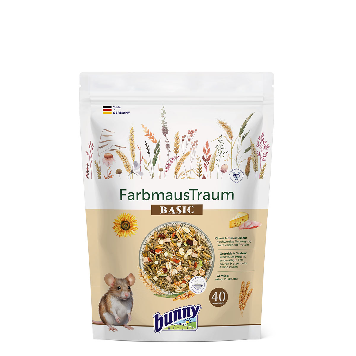 Bunny FarbmausTraum basic 500 g