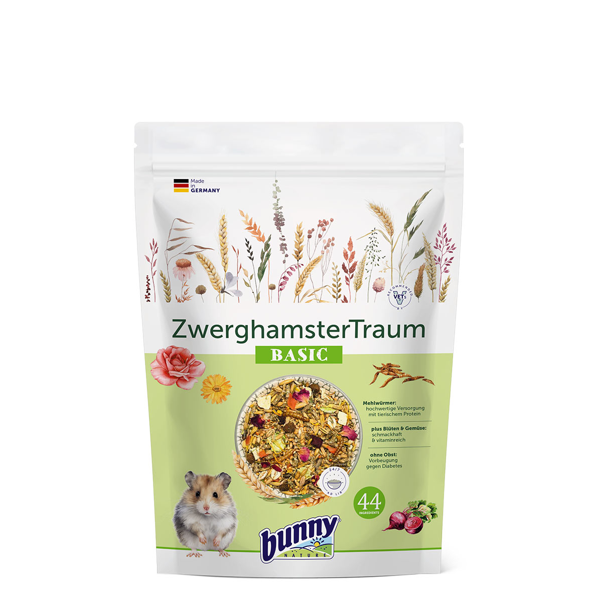 Bunny ZwerghamsterTraum Basic 600 g