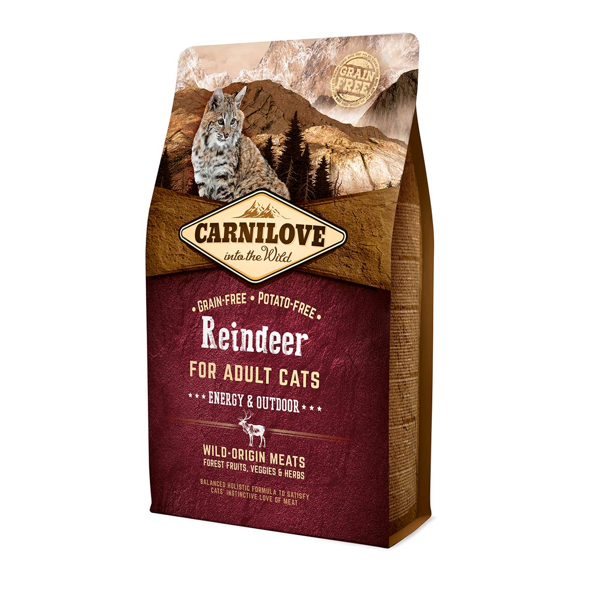 Carnilove Cat Adult – Reindeer / Energy &amp; Outdoor