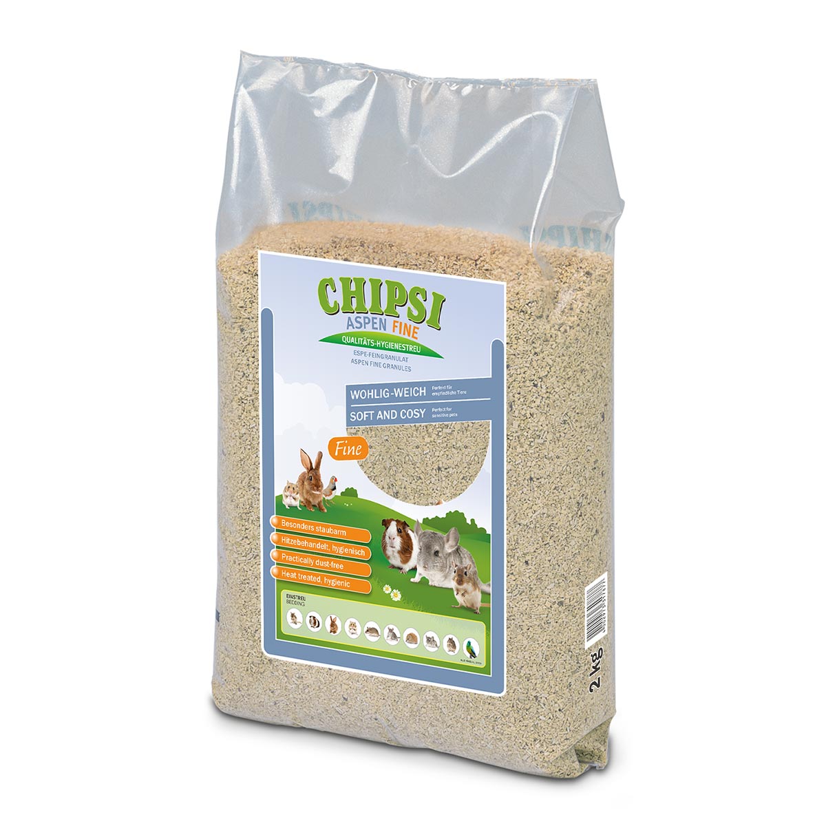 Chipsi Aspen Fine podestýlka, 2 kg