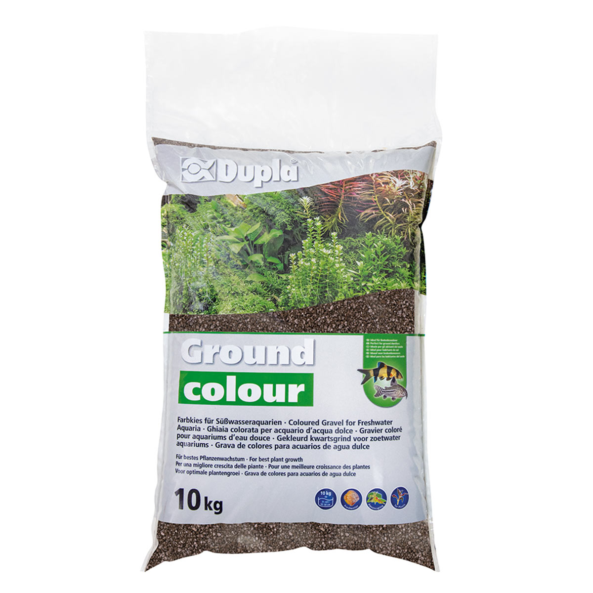 Dupla Ground colour Brown Chocolate 1–2 mm, 10 kg