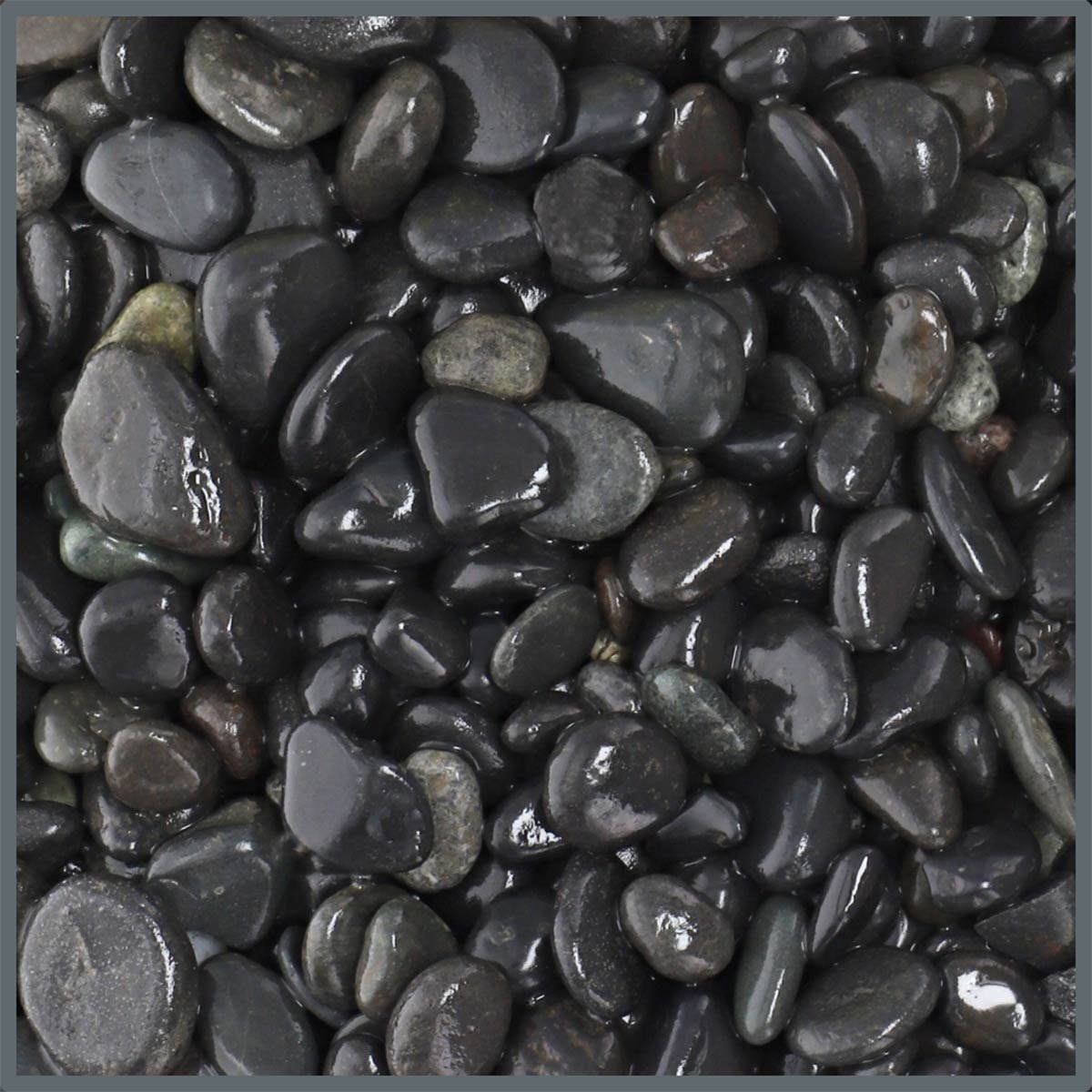 Dupla Ground nature Black Pebbles 8–16 mm, 5 kg