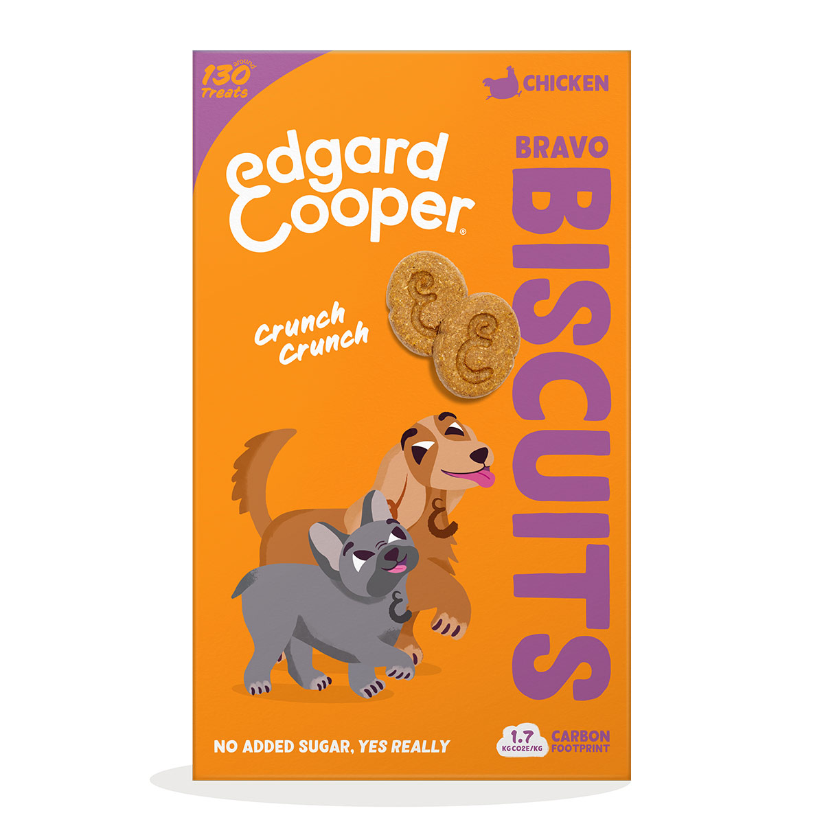 Edgard&amp;Cooper Biscuits kuře, 400 g