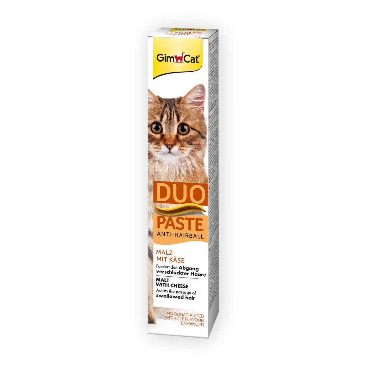 GimCat DUO pasta s maltózou proti bezoárům a se sýrem, 50 g