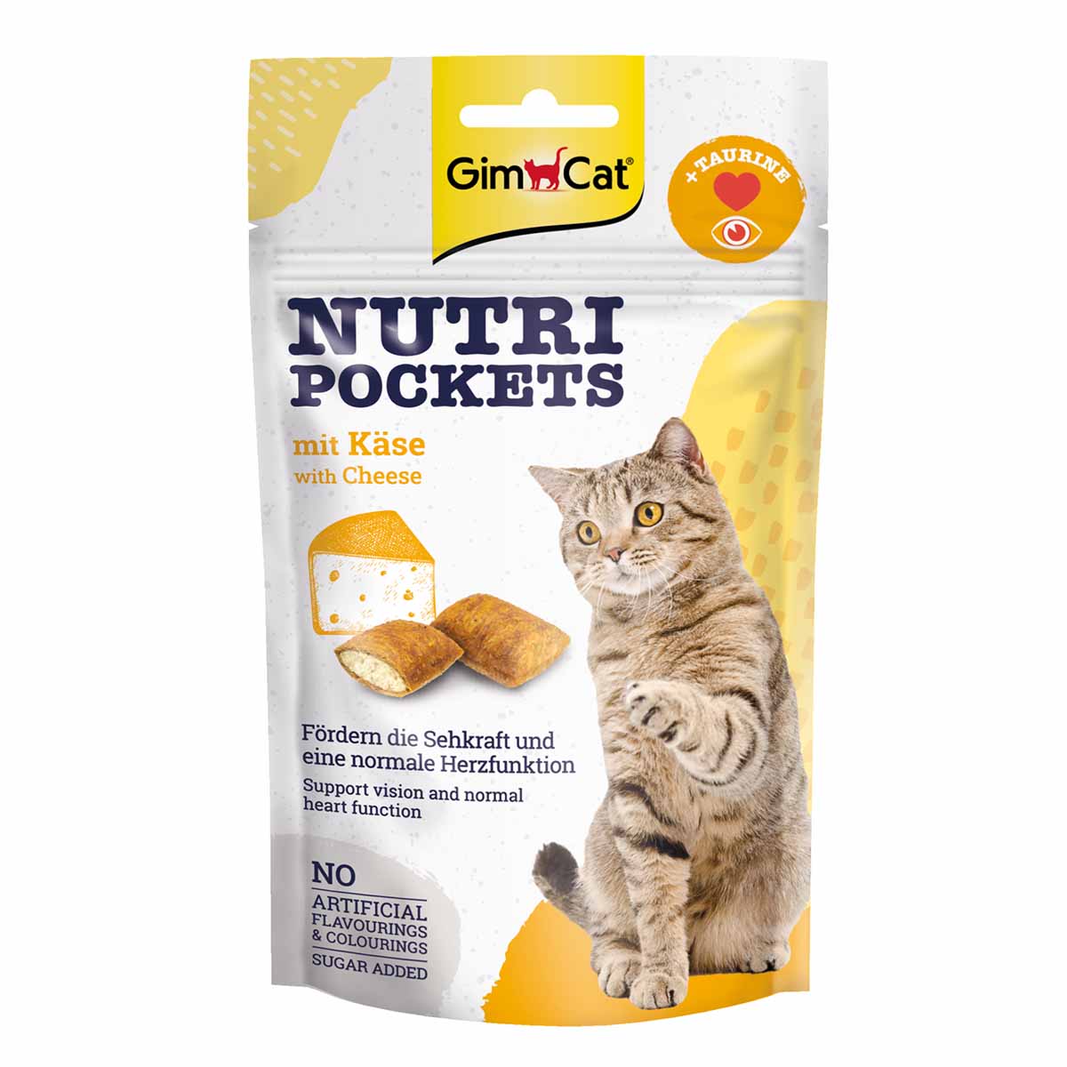 GimCat Nutri Pockets kapsičky se sýrem