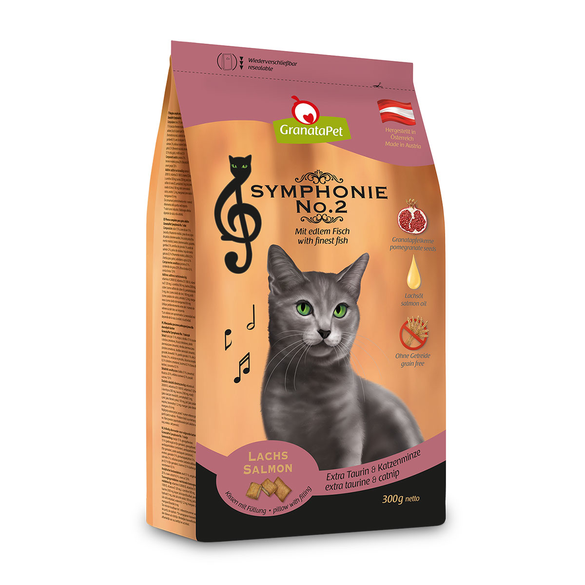 GranataPet Symphonie No.2 losos, 300 g