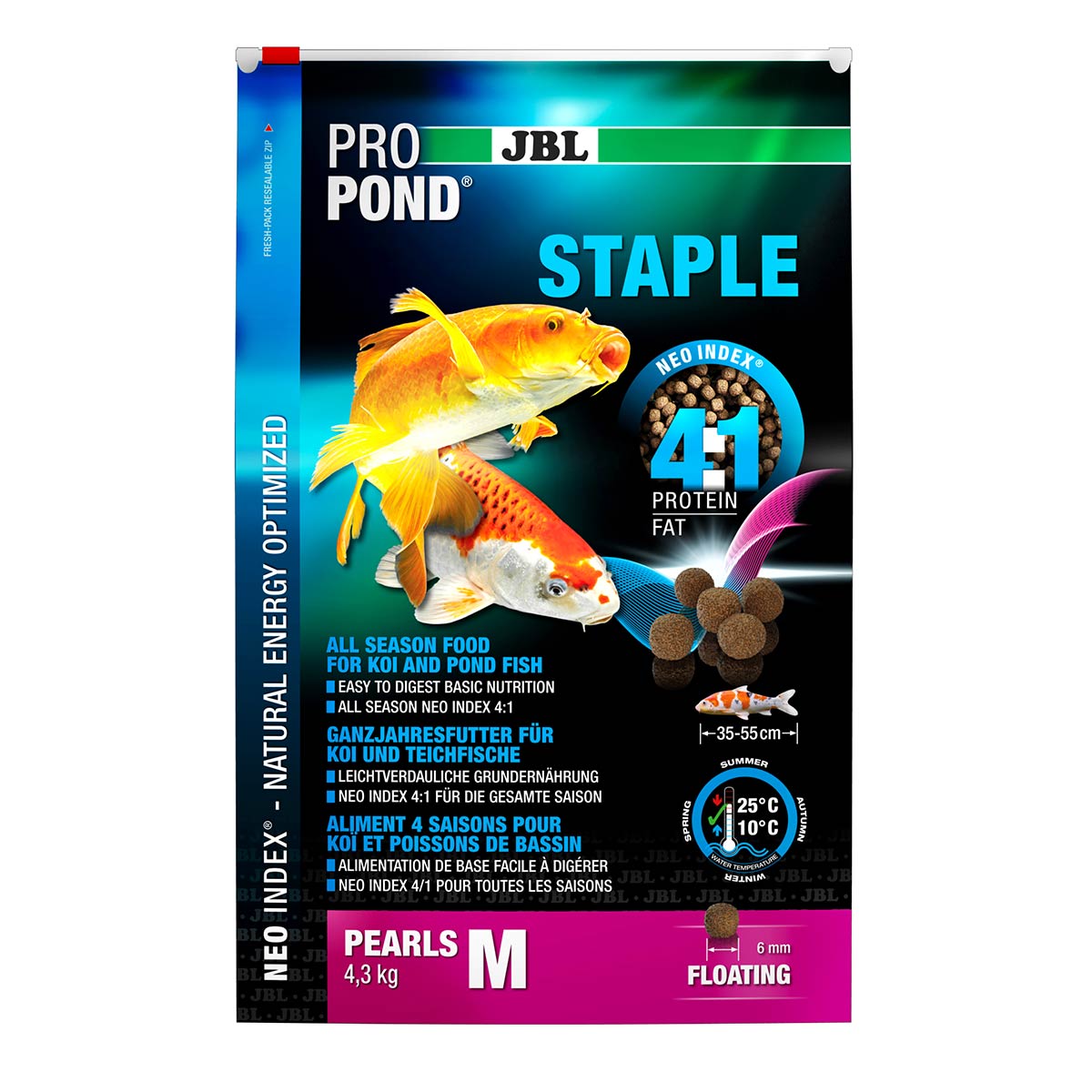 JBL PROPOND kompletní krmivo STAPLE M