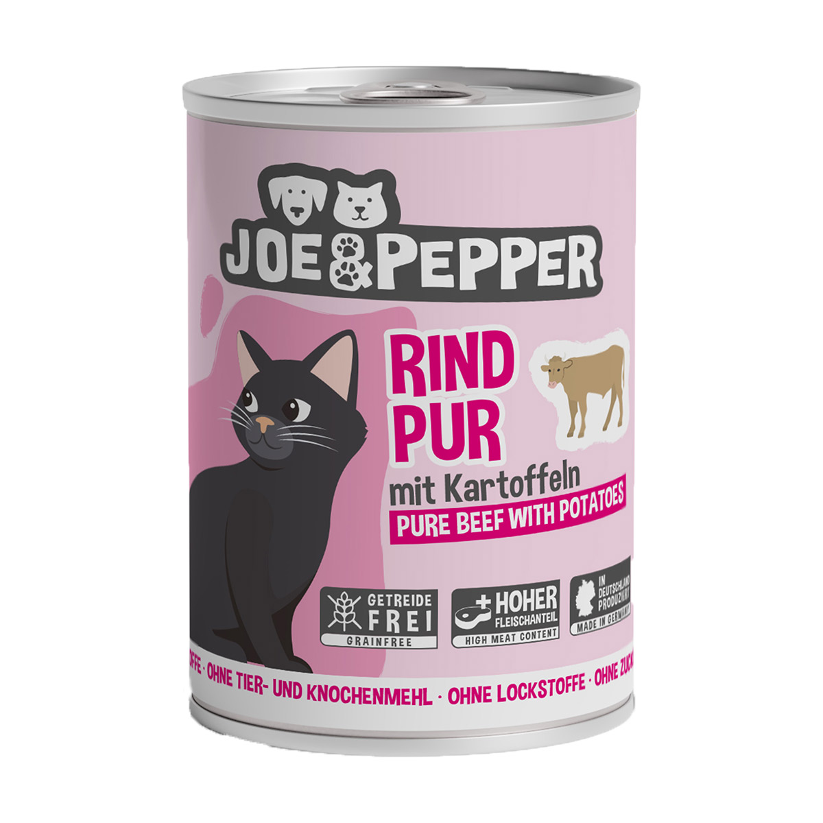 Joe &amp; Pepper Cat čisté hovězí maso s bramborami