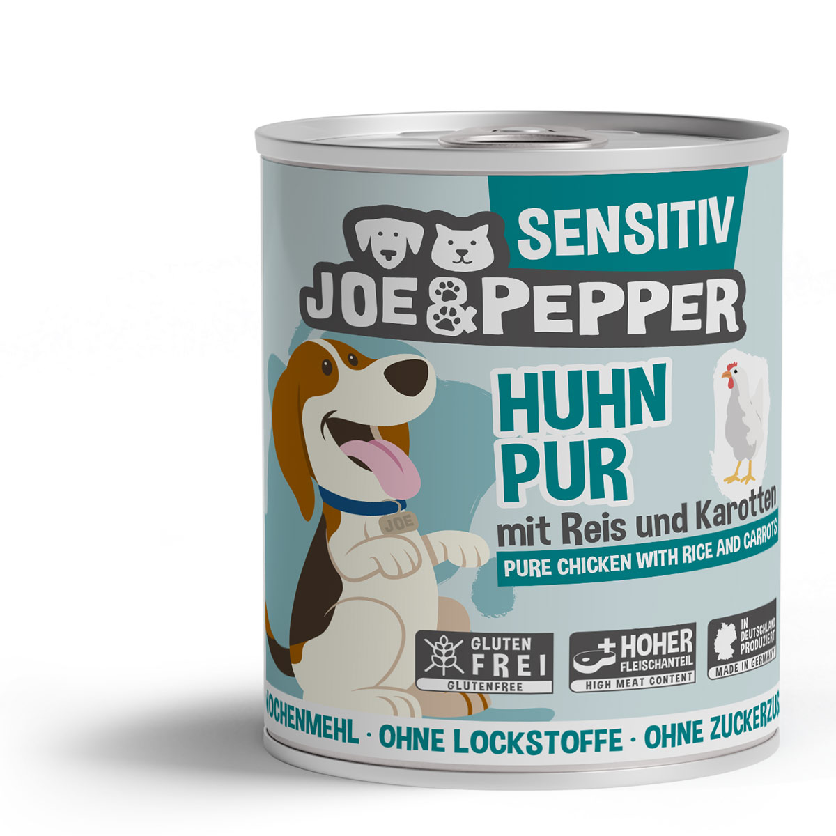Joe &amp; Pepper Dog Sensitiv čisté kuřecí maso s mrkví