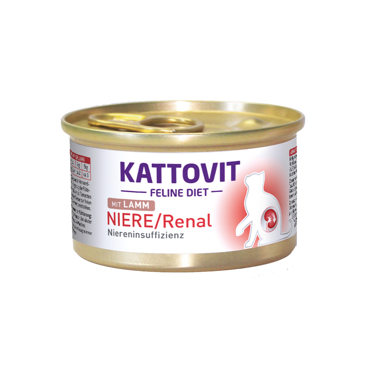KATTOVIT Feline Diet Niere/Renal jehněčí