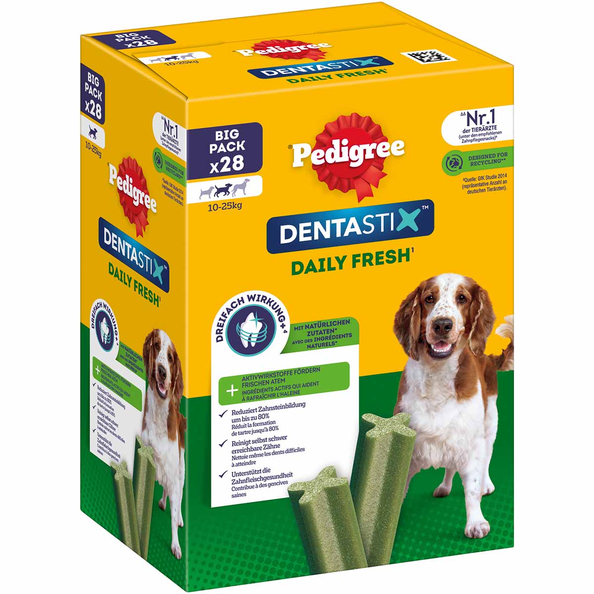 Pedigree DentaStix Fresh, 28 kusů