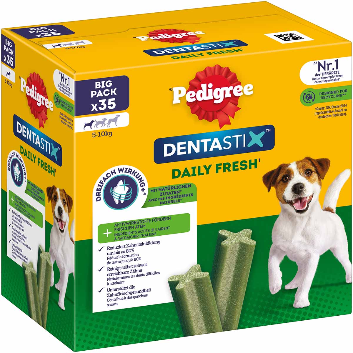 Pedigree DentaStix Daily Fresh pro malé psy