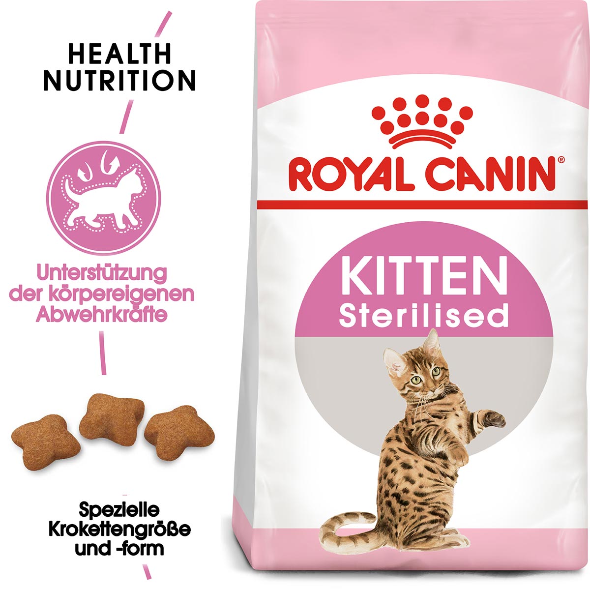 ROYAL CANIN KITTEN Sterilised 3,5 kg + Kitten v omáčce 12× 85 g
