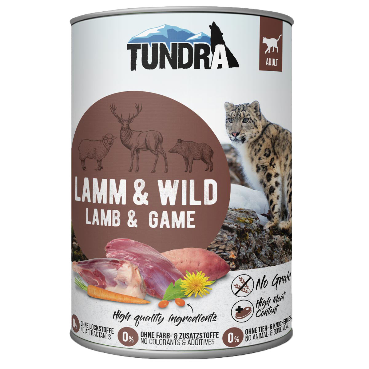 Tundra Cat jehněčí a zvěřina