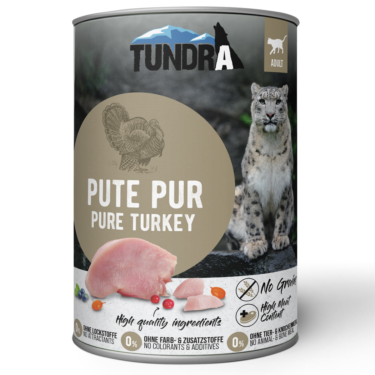 Tundra Cat čisté krůtí maso