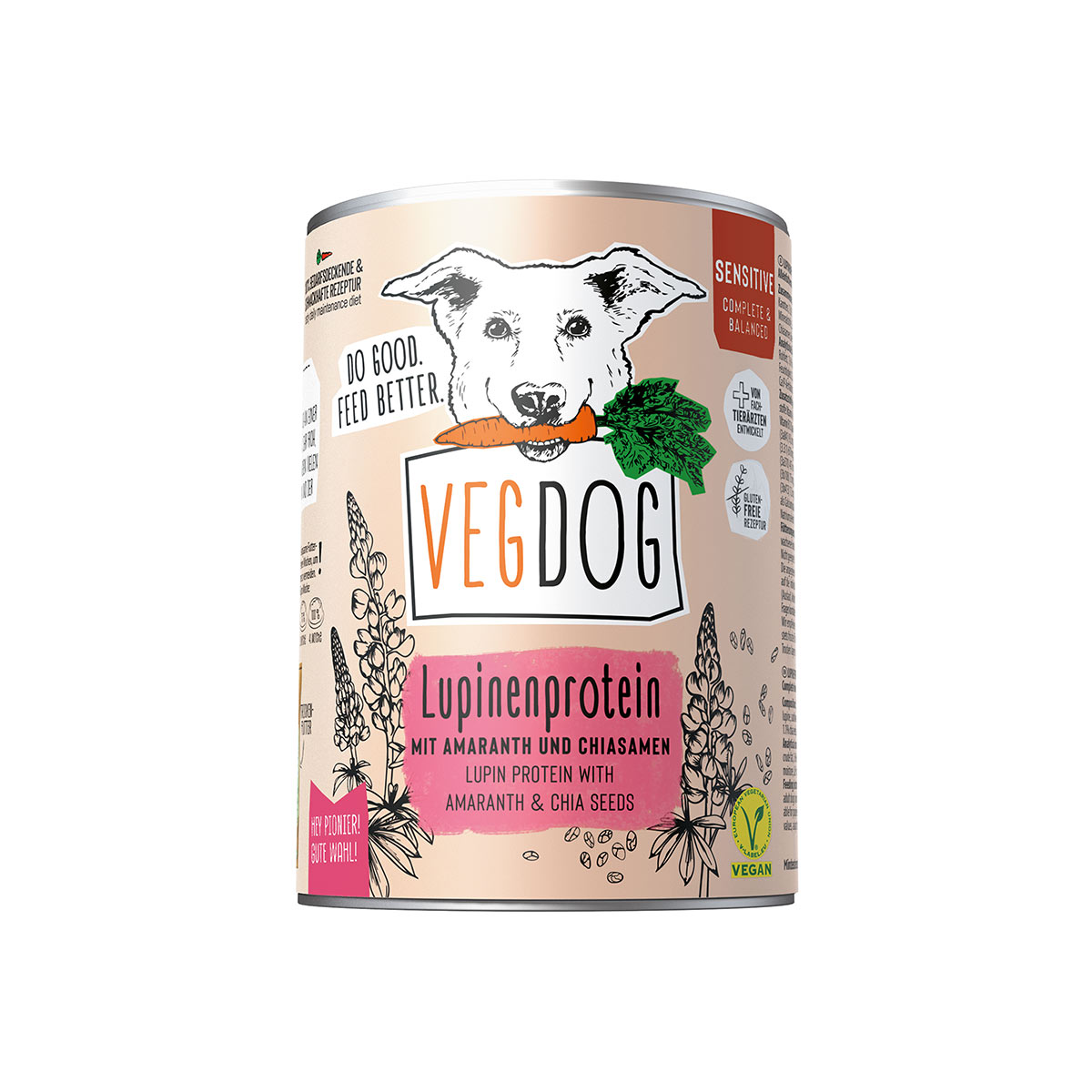 VEGDOG Sensitive lupinový protein