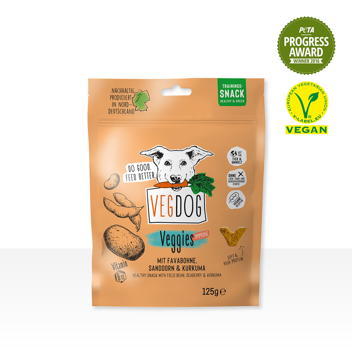 VEGDOG Veggies Immune, 125 g