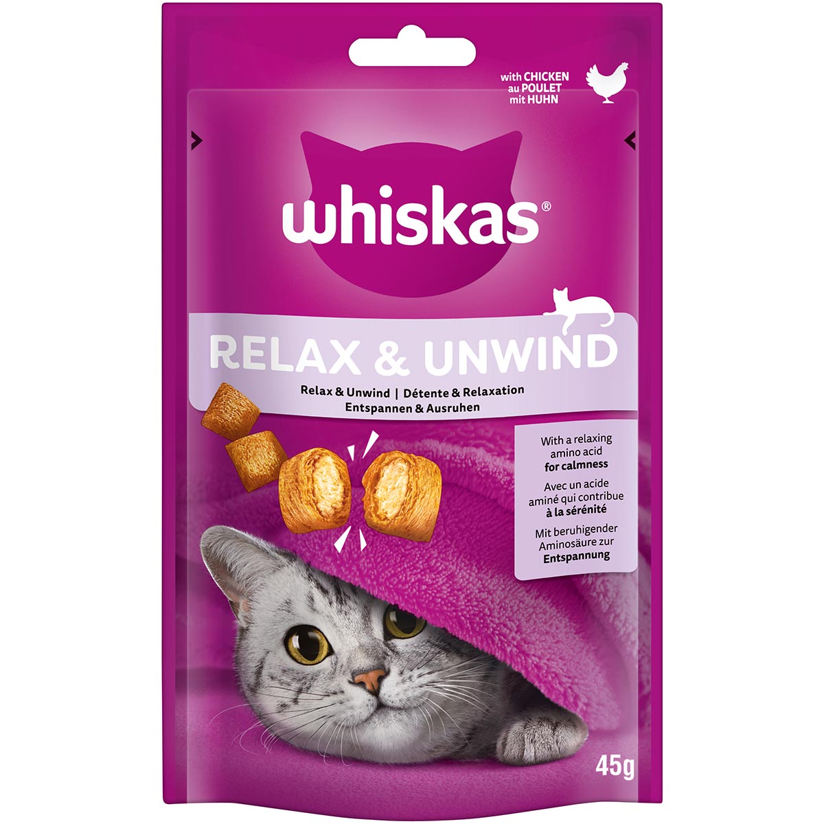 Whiskas Entspannen &amp; Ausruhen s kuřecím masem